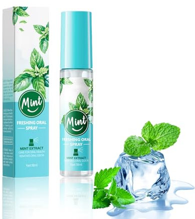 Spray Alito,Alito Fresco,Alito Fresco,Spray per Alito Cattivo alla Menta,Rimuove l'Alitosi,Rinfresca l'Alito,Gusto Fruttato,Igiene Orale Quotidiana