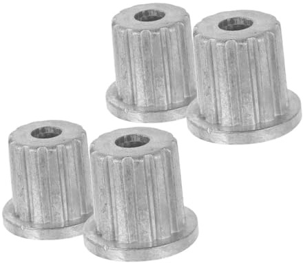 DIYEAH 4pcs Metal Transmission Core for Washing Machine and Dryer Repair, Silver Iron Replacement Parts, Sturdy Easy Installation Washer and Dryer Fittings