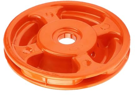 Cabezal de desbrozadora universal de aluminio, agujero de 16 mm, cabezal de corte de césped, cabezal de repuesto universal de carrete de gasolina, cabezal de repuesto de línea de carrete de