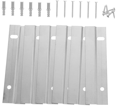 SEWACC Ensemble De 3 Supports Muraux Z Fixation Française Robuste pour Miroirs et Tableaux Matériel de Montage Lourd
