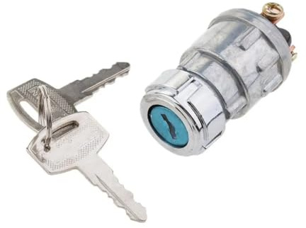 Interruttore Accensione Per Motocicletta 12 V, Chiave Avviamento, Interruttore Accensione Universale, Blocco + 2 Chiavi 3 Posizioni Per Auto Camion Bobina Accensione per Moto