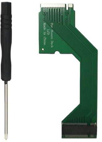 Per Steam Deck LCD Handheld M.2 NVMe PCIe 4.0 2230 a 2280 SSD Hard Drive Adattatore Scheda di Espansione, Modificato 2280 Sostituzione 2230 SSD Scheda Convertitore, per Steam Deck Handheld Espandibile
