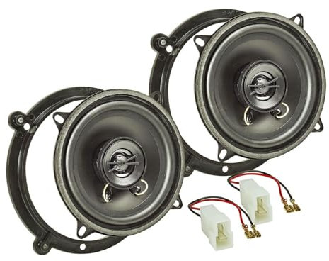 tomzz Audio 4003-007 Juego de instalación de Altavoces TA13.0-Pro Compatible con el Sistema coaxial de 130 mm de la Puerta Delantera del Audi A3 8L 1996-2004