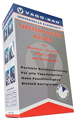 250 g non-woven adhesive, fibreglass adhesive, fibreglass wallpaper, non-woven