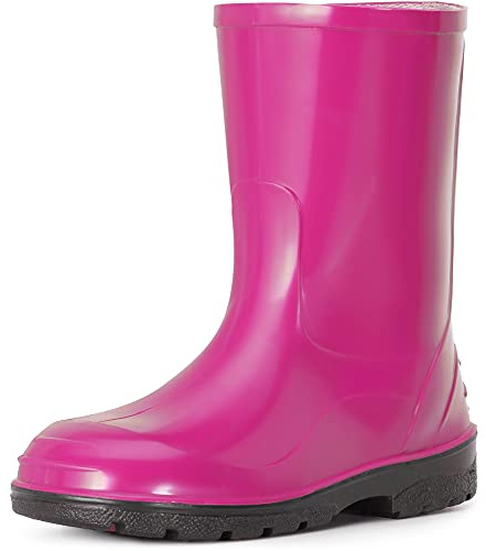 Ladeheid Gummistiefel Kinder Hohe wasserdichte Regenstiefel für Jungen und Mädchen LA-939