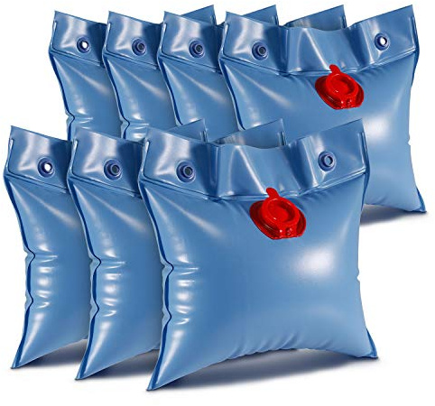 Paradies Pool Beschwerungssack 7er Set Wassersack für Abdeckplane Winter