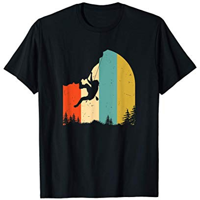 Escalade Alpiniste Montagnes Fille Anniversaire Cadeau T-Shirt