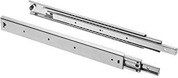 Heavy Duty Ball Bearing Drawer Runners, Under Stairs Storage Drawer Slides (850mm)