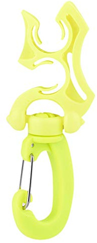 KIMISS Scuba Schlauch Clip Mares Regulator Clip 304 Edelstahl Pp Scuba Tauchen Doppel Bcd Schlauch Halter Clip Regulator Retainer Schnalle Haken für Schnorcheln (Blau)
