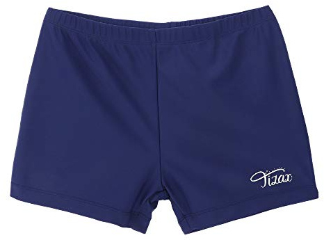 TIZAX Pojkar badbyxor barn UV-skydd badshorts badboxer simbyxor, Marinblå, 158/164 cm
