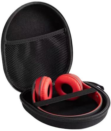 Over Ear Headphones Case, Hard Shell Storage Case Earphones Protective Case Travel Bag Protective Carry Bag