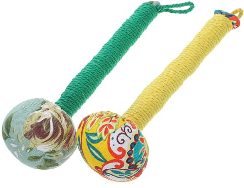 2 Stück-pack Muskelmassagestift für Rücken, Handgehaltener Massagehammer | Stoff Ausführung, Ergonomischer Griff, zur Selbstmassage, für Haushalt, Ganzkörperanwendung