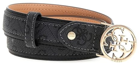 GUESS Kerima Adjustable Pant Belt H30 W85 Coal Logo - kürzbar