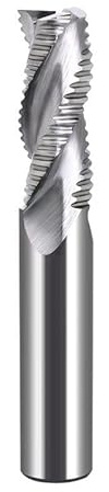 1pc 4mm 6mm 8mm 10mm 12mm 3 4 cannelures HRC55 ébauche fraises fraises CNC outils d'ébauche carbure fraises mèches(D6X50L,For Aluminum)