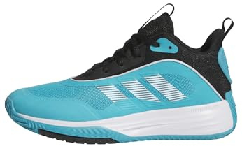 Adidas Hombre OWNTHEGAME 3.0 Shoes, Lucid Cyan/FTWR White/Core Black, 41 1/3 EU