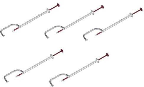 BRCUAT 5X Brake Disc Measuring Tool 0-45mm Thickness Measuring Ruler Calipers for Motorcycles Cars