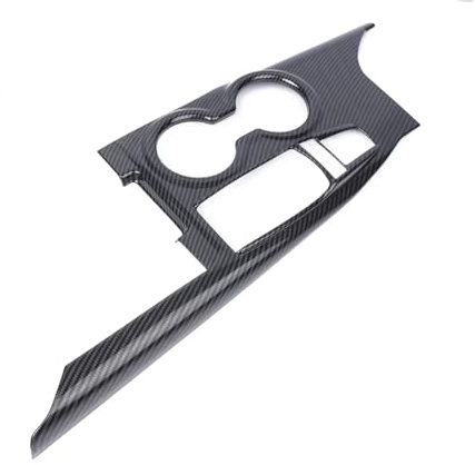 KMLONG Garniture de couvercle de panneau de boîte de changement de vitesse intérieure, Convient for Toyota, Camry 2018 Garniture de couvercle de panneau de changement de vitesse du véhicule