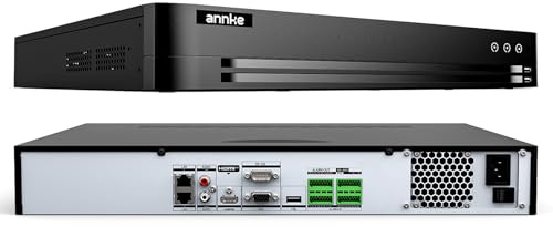 ANNKE 32CH 12MP Network Video Recorder with No PoE Port, NO HDD | H.265+ 32 Channel NVR with AI Motion Detection, Work with ANNKE 12MP/8MP/5MP/4MP PoE IP Cameras for Home & Business