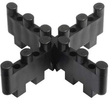 Fugenkreuz stapelbar, 3 versch. Verpackungseinheiten, 75 x 6 x 25 mm (250 Stück)