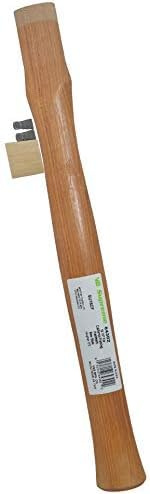 Vaughan Hickory Replacement Handle for California Framer, 41.9 cm, Made in USA, VN64302W | American Hickory, Straight Style, Clear Lacquer Finish, Fits CF2 and CF2P Framer, Wedge Kit Included, VN64302W