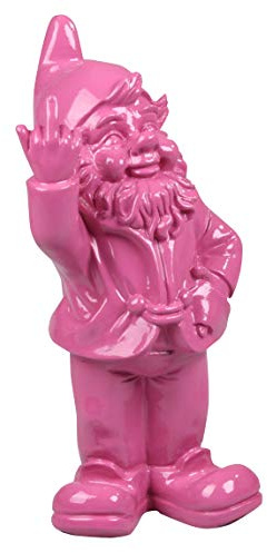 Gartenzwerg Mittelfinger Garten Wichtel 30cm Fuchsia| Gerichte Wahl