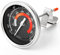 MEANLIN MEASURE Accurate Thermometer Replacement for Big Green Egg Grills, HD 3.3” Large Dial & Waterproof Temperature Gauge for BGE Accessories, Dome Lid Thermostat Made of Stainless Steel