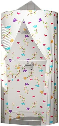 jiele Cabine Essayage Pliable Cabine Douche Toilette Camping Portable Pop Up Tente de Douche 100 x 200CM, B [Classe énergétique A]