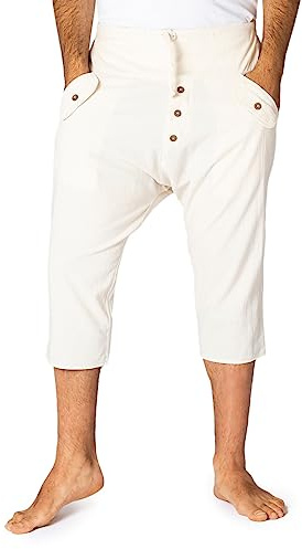 PANASIAM Yogi Shorts, Unisex, naturewhite, XL