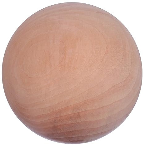 Lurrose 9 Cm Runde Kugel Unfertige Holzkugeln. Naturholzkugeln Runde Bastelkugeln Aus Holz Holzkugeln Ahorn Holz Kugeln Massive Holzkugel Kleine Holzkugel Selbstgemacht Hölzern Glas