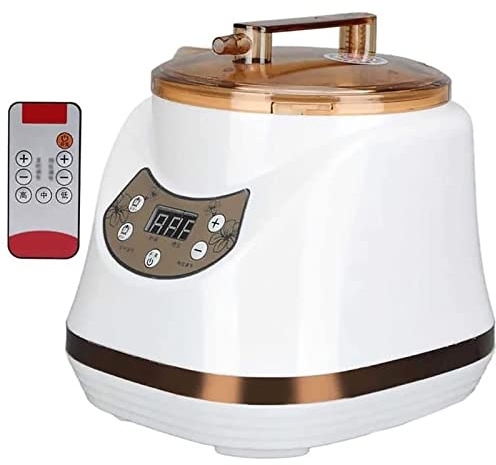 Máquina de Vapor de fumigación, vaporizador de Sauna doméstico con Control Remoto, Ajuste Inteligente de Tiempo/Temperatura, para Terapia de Adelgazamiento Corporal de SPA Interior, desintoxicaci