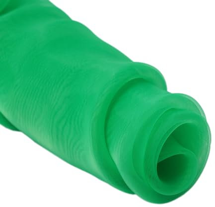 Whakano Organza Fabrics for Sewing Sold by the Metre for Clothing and Decoration, Organza Fabrics Tulle, Universal Fabric for Sewing Crafts, Curtain Curtains, Tablecloths, Bow, Costume Dress Clothing,