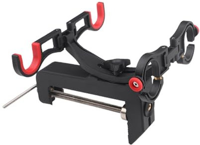 harayaa Angelrutenhalter, Trolling-Halter, 2 Rutenhalter, hält 2 Ruten, Rack-Angelboot-Rutenhalterung 2 Angelrutenhalter für Boot