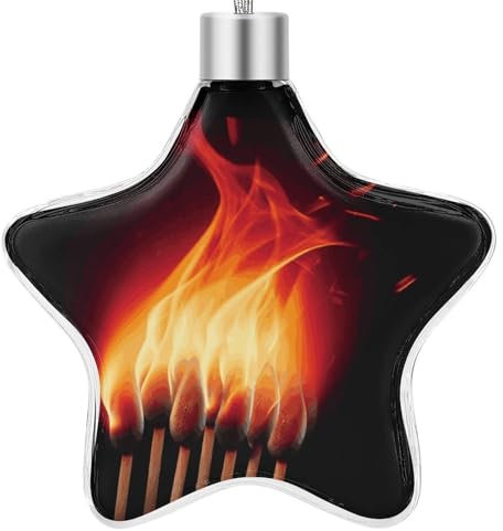 Weihnachtsschmuck 2024 Weihnachtsbaum Stern Anhänger Flammen Streichhölzer Lustige Weihnachtsanhänger Hängende Weihnachtsbaumdekoration für Zuhause Neujahr Party Supplies Geschenke