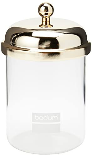 Bodum Classic Vorratsglas, Glas, Goldfarben, 0.5 L