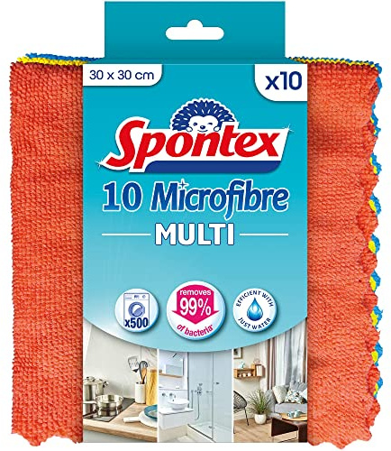 Spontex MF Multi Mikrofasertuch, 10 Stück