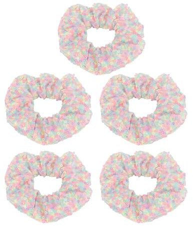 LED-Haargummis, leuchtende Haarbänder, leuchtende Haargummis, Haargummis für Mädchen, Haarschmuck für Neon-Party, Karneval, Hochzeit, Weihnachtsfeier