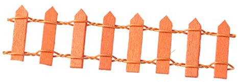 Mipcase Mini Recinto Per Albero Di Natale Decorazione Arancione Artigianato Realistico