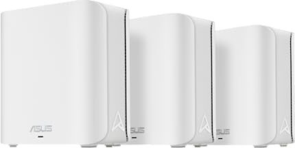 ASUS ZenWiFi BD5 Dual-Band WiFi 7 Mesh, 5000 Mbps, 6800 sq.ft (Pack of 3), Dual 2.5G Ports, Security and Parental Control Included, Smart Home Master SSIDs