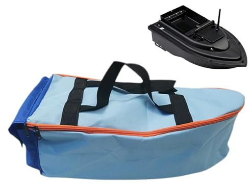Tyinerc Angelboot-Aufbewahrungstasche, Angelköder-Bootstasche - Angeltasche Tackle Bag - Köderboot-Tasche, Angelausrüstungstasche, Oxford-Stoff, wasserdicht für Salzwasser- und Süßwasserangeln