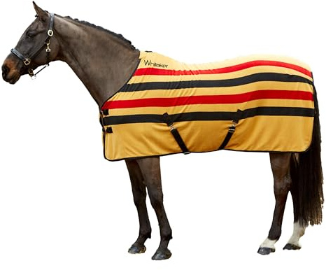 Whitaker - Couverture Polaire pour Chevaux AINTREE (145 cm) (Jaune)