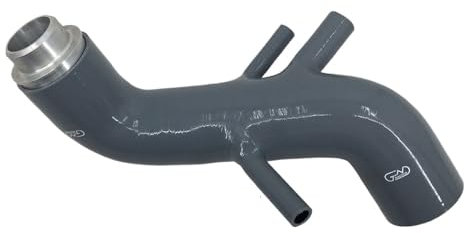 VNSMM Manguito Turbo Manguera de admisión de Turbo de Silicona de 80 mm y 3 KO4, Compatible con Audi S3 TT, Seat Leon 210 y 225 CV. Manguera de intercooler(Gray)