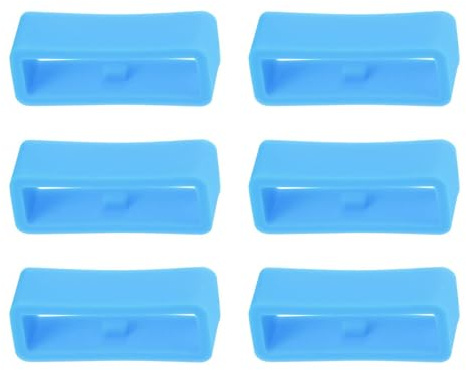 TOP-VIGOR silikon klockarmband hållare, klockarmband ögla ersättning klockarmband fästringar för smartklocka eller armband, 22mm