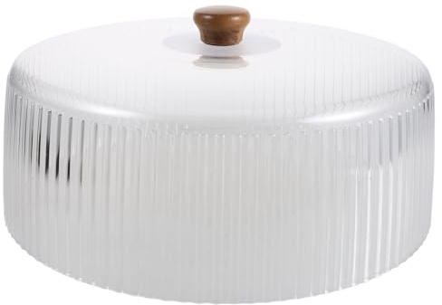 LABRIMP Tapa Protectora Para Postres Pasteles Quesos Suculentas Frascos Cúpula Campana De Exhibición Para Platos De Postres Protector De Pantalla Para Alimentos Cúpula Para