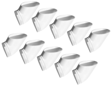 SHINEOFI 10 pièces Lot de Coupes Plastique Réutilisables pour Culture Hydroponique Tour Pots de Plantation Polyvalents pour Légumes Fruits et Fleurs Accessoires Jardinage Réutilisable