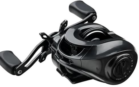 Karpfenrute Max Drag 8 Kg Baitcast Rolle Angeln Metall Lichtspule Angelrollen 5+1BB Übersetzungsverhältnis 7:2:1 Angelrollen(A,Right Hand)