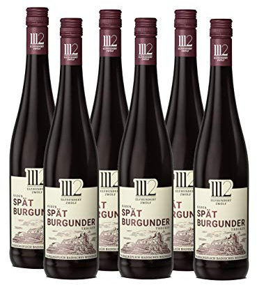 1112 Spätburgunder Trocken – Rotwein der Marke Elfhundertzwölf aus Baden (6 x 0,75 l)