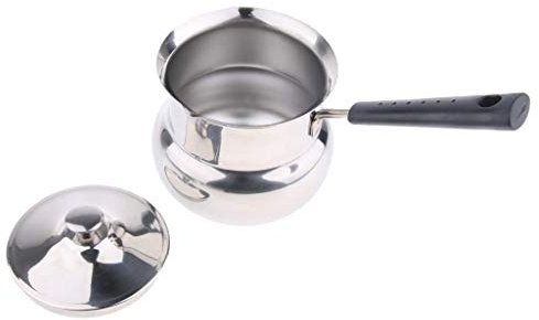 Générique Petite Casserole à Lait en Acier Inoxydable de qualité, Finition raffinée – 9 cm, 9 cm