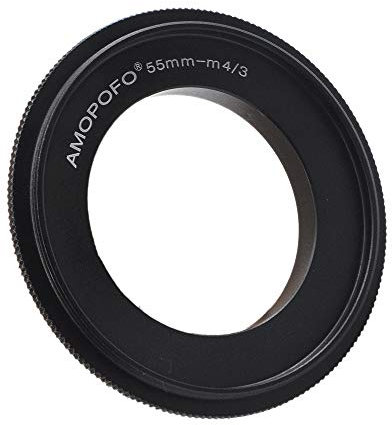 55mm Filter Thread Macro Reverse Mount Adapter Ring,for M4/3 Camera LUMIX GX7 GF6 GH3 G5 GF5 GX1 GF3 G3 Olympus OM-D E-M1 E-M5 E-PL6 E-P5 DSLR Cameras