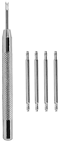 BISONSTRAP Federstege 8mm - 24mm, 4 Pack Edelstahl Federstege mit Stiftentferner des Uhrenarmband