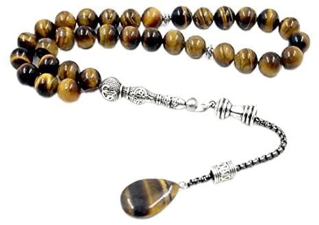 LeGDOr Stein-Rosenkranz, islamische Gebetsperle, 33, 45, 66, 99 Perlen, muslimisches Zubehör, Eid-Geschenk, arabisches Armband